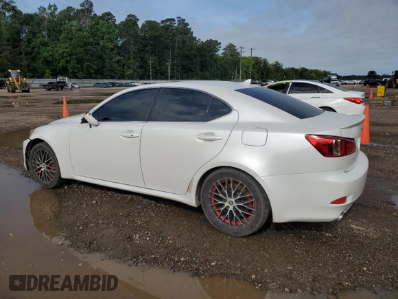 2012 Lexus IS 350 with VIN JTHBE5C26C5029741, listed as a Copart auction lot 59763525 with 112,834 mi miles and Salvage title. Bid and sale history available at DreamBid. Image 2.