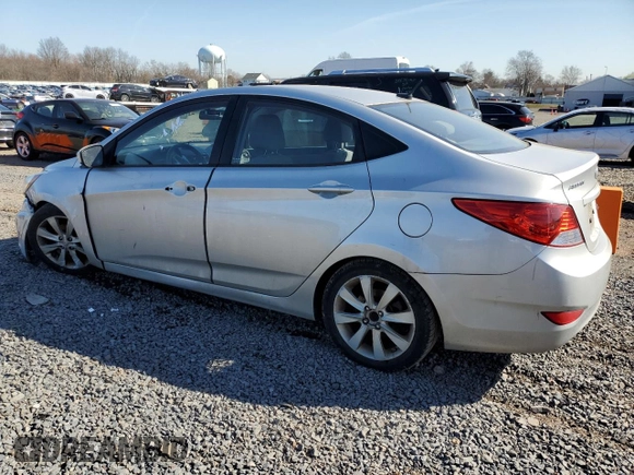 2012 Hyundai Accent GLS with VIN KMHCU4AE2CU210269, listed as a Copart auction lot 49401535 with 143,832 mi miles and Non Repairable. Bid and sale history available at carsss.com. Image 2.