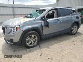 2023 GMC Terrain SLE с VIN 3GKALMEGXPL125985, выставлен на аукционе Copart как лот 57793895 с пробегом 49 669 миль миль и На запчасти • Non repairable. История ставок и продаж доступна на DreamBid. Изображение 1.