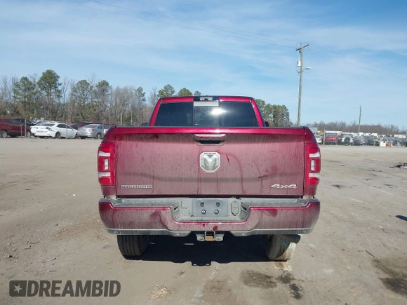 2024 Ram 2500 Big Horn with VIN 3C6UR5DJ2RG335705, listed as a IAAI auction lot 41400752 with 6,335 mi miles. Bid and sale history available at carsss.com. Image 16.