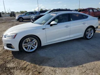2019 Audi A5 Sportback Premium Plus with VIN WAUBNCF51KA035915, listed as a Copart auction lot 75804163 with 45,193 mi miles. Bid and sale history available at carsss.com. Image 1.