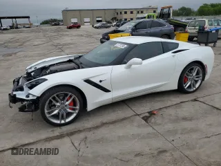2019 Chevrolet Corvette 1LT with VIN 1G1YB2D7XK5113792, listed as a Copart auction lot 51757295 with 19,780 mi miles and Salvage Title. Bid and sale history available at carsss.com. Image 1.