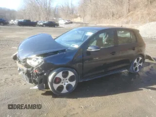 2010 Volkswagen GTI with VIN WVWGD7AJ0AW111293, listed as a Copart auction lot 48777315 with 131,795 mi miles and Salvage title. Bid and sale history available at DreamBid. Image 1.