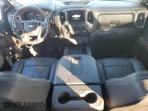 2019 Chevrolet Silverado 1500 High Country with VIN 1GCUYHEL7KZ157342, listed as a Copart auction lot 41569715 with 41,099 mi miles and Salvage Title. Bid and sale history available at carsss.com. Image 8.