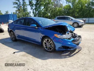 2017 Ford Fusion SE with VIN 3FA6P0H96HR175573, listed as a Copart auction lot 52713555 with 127,108 mi miles and Salvage Title. Bid and sale history available at carsss.com. Image 4.