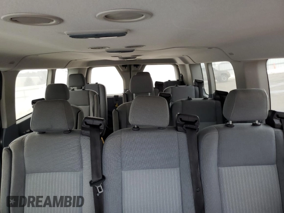 2015 Ford Transit XL with VIN 1FBZX2YM8FKA54542, listed as a Copart auction lot 46326545 with 98,306 mi miles and Salvage title. Bid and sale history available at DreamBid. Image 10.