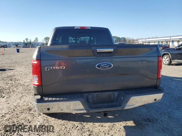 2015 Ford F-150 XL with VIN 1FTEW1CP4FFD02206, listed as a Copart auction lot 87063384 with 104,279 mi miles and Salvage Title. Bid and sale history available at carsss.com. Image 6.