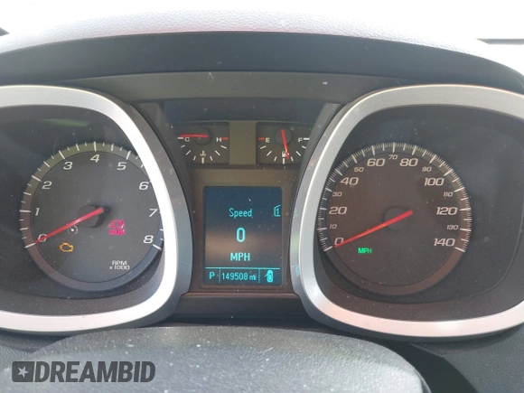 2012 Chevrolet Equinox LT w/1LT with VIN 2GNFLEE53C6233747, listed as a IAAI auction lot 41118401 with 149,508 mi miles. Bid and sale history available at carsss.com. Image 7.