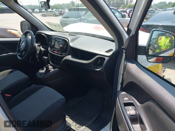 2018 Ram ProMaster City Passenger with VIN ZFBERFAB3J6H37390, listed as a IAAI auction lot 42705557 with 54,254 mi miles and . Bid and sale history available at DreamBid. Image 5.