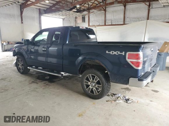 2013 Ford F-150 XL with VIN 1FTFX1EF0DFD99679, listed as a Copart auction lot 57461065 with 216,138 mi miles and Salvage title. Bid and sale history available at DreamBid. Image 2.
