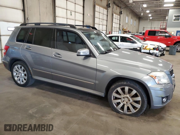 2011 Mercedes-Benz GLK 350 with VIN WDCGG8HB7BF534850, listed as a Copart auction lot 55703445 with 173,328 mi miles and Clean Title. Bid and sale history available at DreamBid. Image 4.