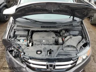 2014 Honda Odyssey EX with VIN 5FNRL5H46EB025271, listed as a Copart auction lot 49872725 with 80,321 mi miles and Salvage Title. Bid and sale history available at carsss.com. Image 12.