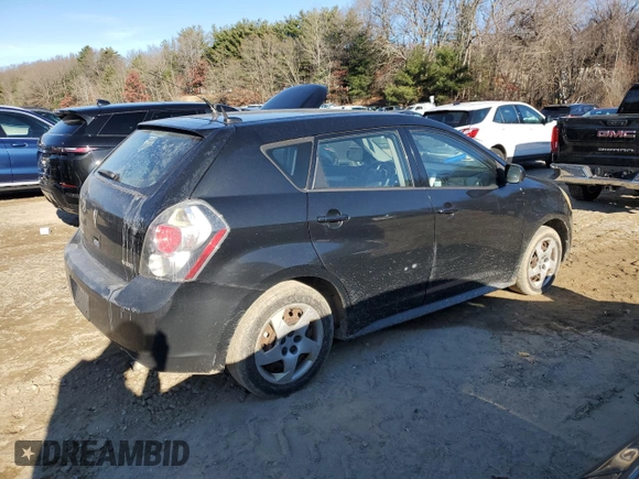2009 Pontiac Vibe w/1SA with VIN 5Y2SL67859Z464537, listed as a Copart auction lot 83244364 with 186,892 mi miles and Clean Title. Bid and sale history available at carsss.com. Image 3.