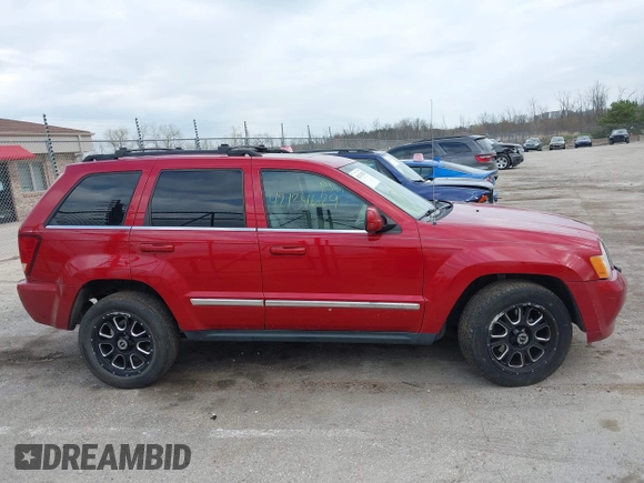 2009 Jeep Grand Cherokee Limited with VIN 1J8HR58T69C545290, listed as a IAAI auction lot 42134629 with 158,224 mi miles and . Bid and sale history available at DreamBid. Image 14.