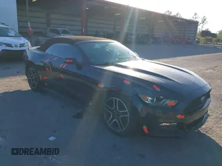 2017 Ford Mustang V6 with VIN 1FATP8EM9H5329920, listed as a IAAI auction lot 41269529 with 46,923 mi miles and . Bid and sale history available at carsss.com. Image 1.