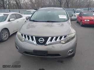 2009 Nissan Murano LE with VIN JN8AZ18W39W125436, listed as a IAAI auction lot 41946561 with 157,832 mi miles. Bid and sale history available at carsss.com. Image 6.