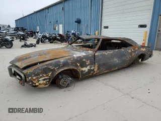1968 Pontiac Firebird z VIN 22378U175785, wystawiony jako Copart lot #80326554 z przebiegiem Nie podano mil oraz Nie do naprawy. Historia ofert i sprzedaży dostępna na DreamBid. Obrazek 1.
