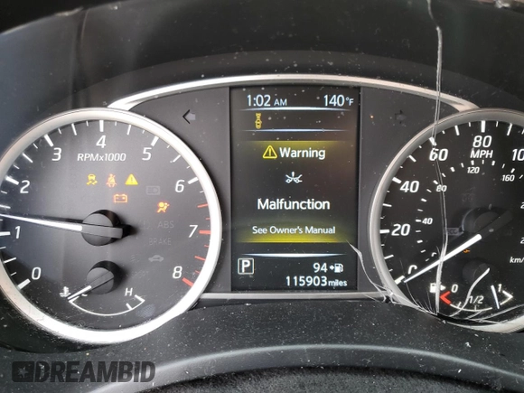 2018 Nissan Sentra S with VIN 3N1AB7AP7JY249117, listed as a Copart auction lot 88697495 with 115,903 mi miles and Salvage Title. Bid and sale history available at DreamBid. Image 9.