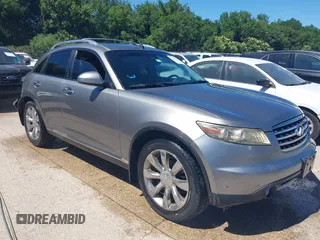 2006 Infiniti FX z VIN JNRAS08U56X103629, wystawiony jako IAAI lot #42306686 z przebiegiem 319 040 mil mil oraz . Historia ofert i sprzedaży dostępna na DreamBid. Obrazek 1.