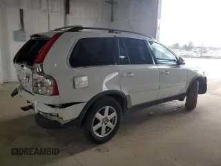 2008 Volvo XC90 I6 with VIN YV4CY982881419507, listed as a Copart auction lot 46617315 with 0 mi miles and Salvage Title. Bid and sale history available at carsss.com. Image 3.