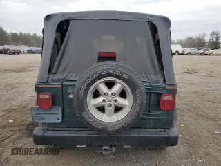 1999 Jeep Wrangler SE with VIN 1J4FY29P0XP420576, listed as a Copart auction lot 51205185 with 101,327 mi miles and Non Repairable. Bid and sale history available at carsss.com. Image 6.