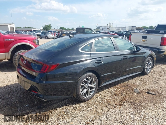 2020 Hyundai Sonata SEL z VIN 5NPEF4JA9LH043617, wystawiony jako IAAI lot #42163333 z przebiegiem 61 662 mil mil oraz . Historia ofert i sprzedaży dostępna na DreamBid. Obrazek 4.