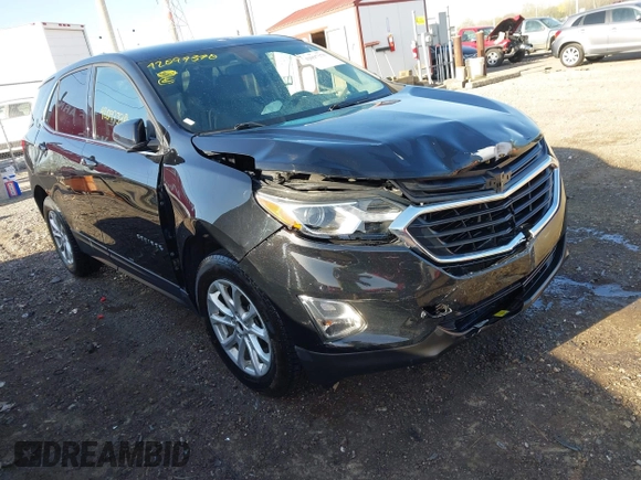 2018 Chevrolet Equinox LT z VIN 2GNAXSEV1J6253845, wystawiony jako IAAI lot #42097370 z przebiegiem 229 176 mil mil oraz . Historia ofert i sprzedaży dostępna na DreamBid. Obrazek 1.