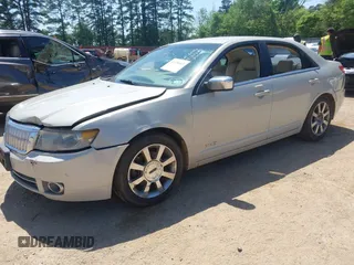 2007 Lincoln MKZ with VIN 3LNHM26T47R627262, listed as a IAAI auction lot 41970463 with 218,828 mi miles. Bid and sale history available at carsss.com. Image 2.