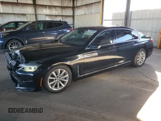 2020 BMW 7 Series 740i with VIN WBA7T2C00LGL17766, listed as a Copart auction lot 72001603 with 74,324 mi miles. Bid and sale history available at carsss.com. Image 1.