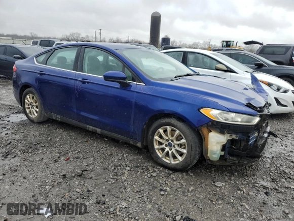 2016 Ford Fusion S with VIN 3FA6P0G74GR265156, listed as a Copart auction lot 48220255 with 148,690 mi miles and Salvage Title. Bid and sale history available at carsss.com. Image 4.