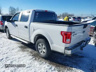 2016 Ford F-150 XL with VIN 1FTEW1CG9GKE76975, listed as a IAAI auction lot 41341159 with 126,256 mi miles and . Bid and sale history available at carsss.com. Image 3.
