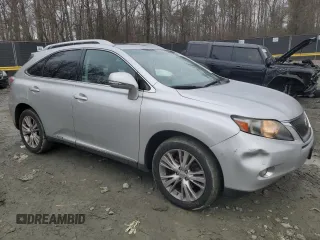 2011 Lexus RX 450h with VIN JTJBC1BA3B2417922, listed as a Copart auction lot 86585024 with 198,151 mi miles and Salvage title. Bid and sale history available at DreamBid. Image 4.