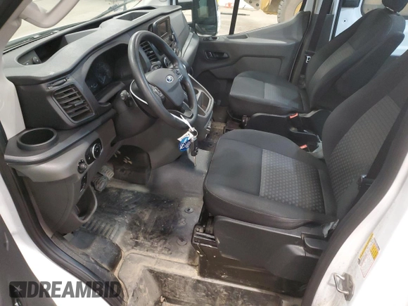 2022 Ford Transit Cargo with VIN 1FTBR2CG0NKA32901, listed as a Copart auction lot 63277404 with 29,146 mi miles and Salvage Title. Bid and sale history available at DreamBid. Image 7.