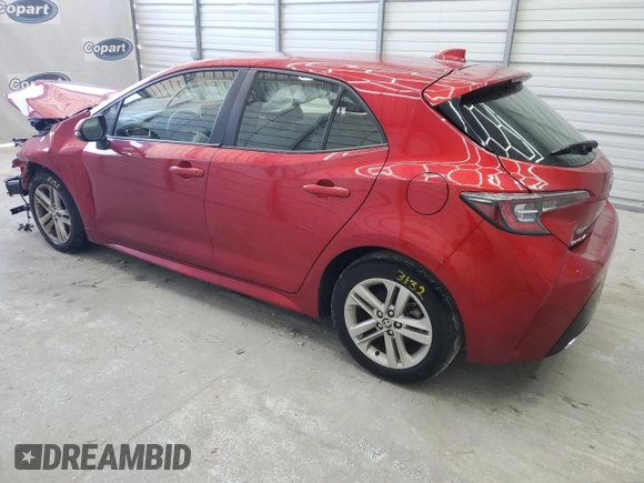 2022 Toyota Corolla Hatchback SE with VIN JTND4MBE3N3165919, listed as a Copart auction lot 74857234 with 72,048 mi miles and Clean Title. Bid and sale history available at carsss.com. Image 2.