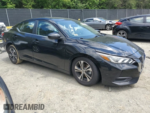 2021 Nissan Sentra SV с VIN 3N1AB8CVXMY214593, выставлен на аукционе Copart как лот 57843585 с пробегом 63 307 миль миль и Списание • Salvage title. История ставок и продаж доступна на DreamBid. Изображение 4.
