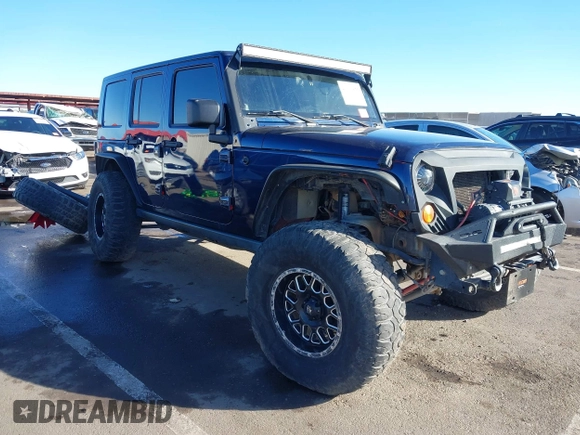 2008 Jeep Wrangler Unlimited Rubicon with VIN 1J8GA69158L616452, listed as a IAAI auction lot 41391875 with 91,143 mi miles and . Bid and sale history available at DreamBid. Image 1.