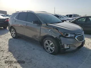2018 Chevrolet Equinox Premier with VIN 3GNAXMEV1JS531382, listed as a Copart auction lot 49818085 with 98,740 mi miles and Salvage Title. Bid and sale history available at carsss.com. Image 4.