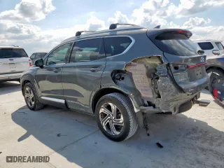 2022 Hyundai Santa Fe SEL with VIN 5NMS24AJ4NH376404, listed as a Copart auction lot 49858405 with 21,392 mi miles and Salvage Title. Bid and sale history available at carsss.com. Image 2.