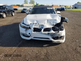 2015 BMW 2 Series 228i with VIN WBA1K5C51FV474079, listed as a Copart auction lot 57457875 with 62,946 mi miles and Salvage title. Bid and sale history available at DreamBid. Image 5.