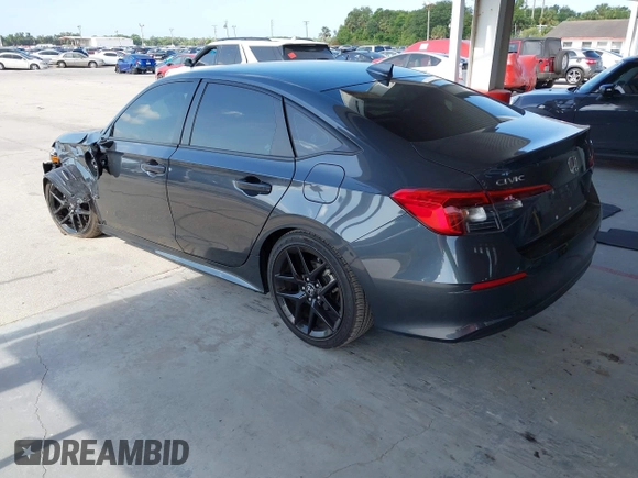 2024 Honda Civic Sport z VIN 2HGFE2F54RH533652, wystawiony jako IAAI lot #42123727 z przebiegiem 13 893 mil mil oraz . Historia ofert i sprzedaży dostępna na DreamBid. Obrazek 3.