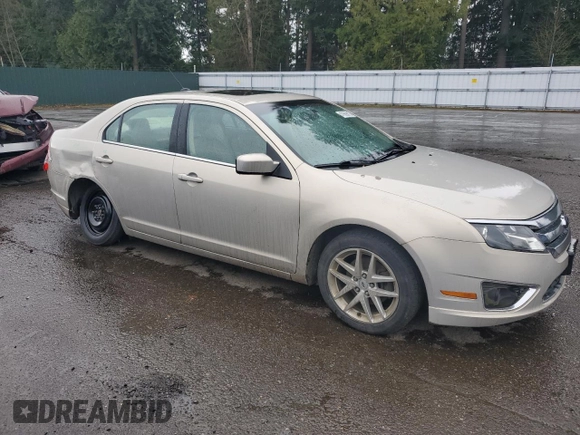 2010 Ford Fusion SEL with VIN 3FAHP0CG6AR246341, listed as a Copart auction lot 47669815 with 180,427 mi miles and Salvage Title. Bid and sale history available at carsss.com. Image 4.
