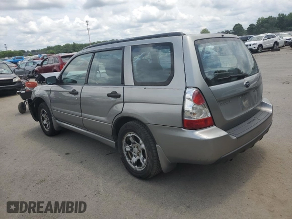 2007 Subaru Forester X with VIN JF1SG636X7H736565, listed as a Copart auction lot 57858994 with 183,818 mi miles and Salvage Title. Bid and sale history available at carsss.com. Image 2.
