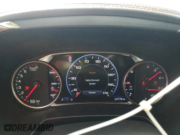 2020 Chevrolet Blazer RS with VIN 3GNKBKRS8LS618738, listed as a Copart auction lot 60316955 with 24,778 mi miles and Salvage title. Bid and sale history available at DreamBid. Image 9.