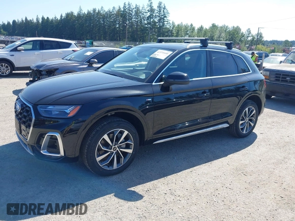 2023 Audi Q5 S line Premium Plus z VIN WA1EAAFY7P2125446, wystawiony jako IAAI lot #42374440 z przebiegiem 24 682 mil mil oraz . Historia ofert i sprzedaży dostępna na DreamBid. Obrazek 17.