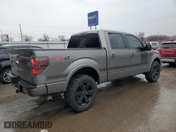 2013 Ford F-150 XL with VIN 1FTFW1ET8DFA75940, listed as a Copart auction lot 46534825 with 148,096 mi miles and Salvage Title. Bid and sale history available at carsss.com. Image 3.