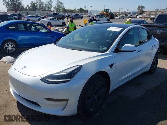 2023 Tesla Model 3 z VIN 5YJ3E1EA5PF401237, wystawiony jako IAAI lot #42520423 z przebiegiem 45 262 mil mil oraz . Historia ofert i sprzedaży dostępna na DreamBid. Obrazek 20.