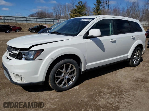 2017 Dodge Journey GT with VIN 3C4PDCEG9HT581734, listed as a Copart auction lot 50409265 with 96,105 mi miles and Clean Title. Bid and sale history available at carsss.com. Image 1.