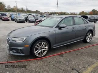 2017 Audi A4 Season of Audi Premium with VIN WAUDNAF47HN049484, listed as a Copart auction lot 76864824 with 76,770 mi miles and Salvage Title. Bid and sale history available at carsss.com. Image 1.