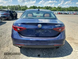 2018 Alfa Romeo Giulia with VIN ZARFAEDNXJ7564294, listed as a Copart auction lot 63896295 with 49,798 mi miles and Clean title. Bid and sale history available at DreamBid. Image 6.