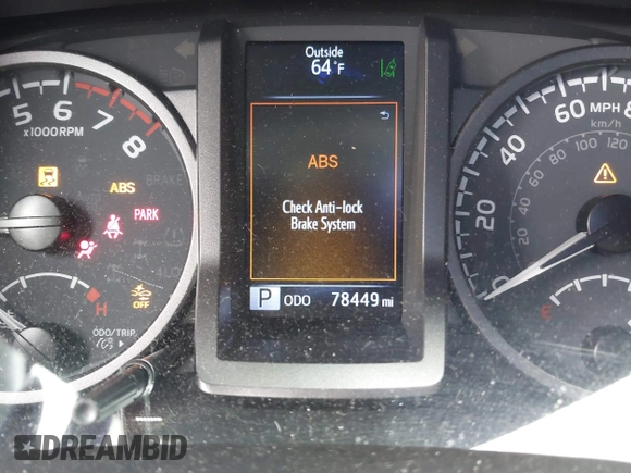 2021 Toyota Tacoma SR with VIN 3TMCZ5AN2MM405869, listed as a IAAI auction lot 42094533 with 78,449 mi miles and . Bid and sale history available at DreamBid. Image 16.